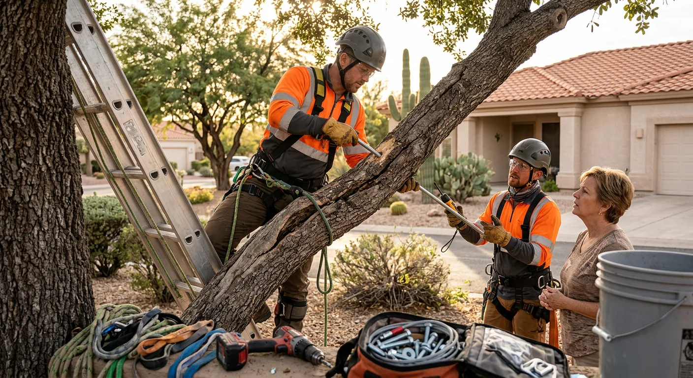 Storm-Damaged Limb Stabilization