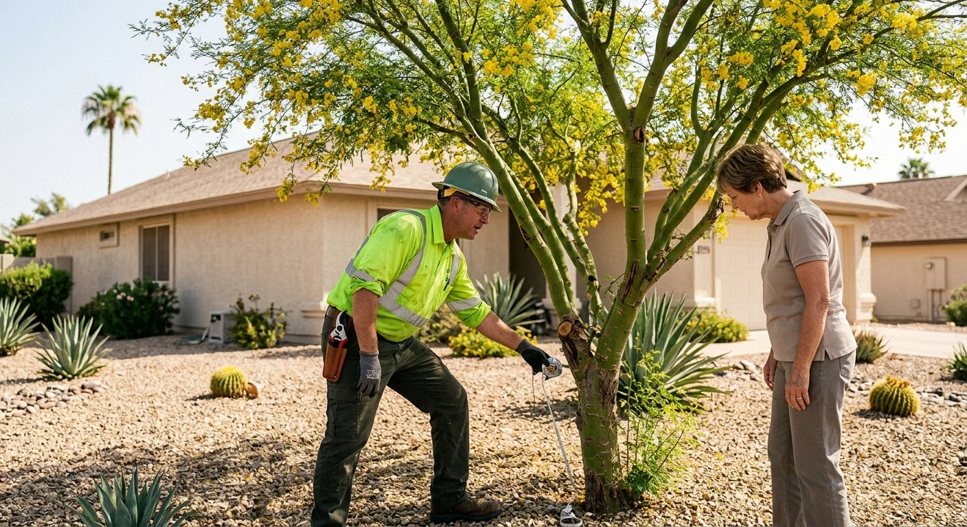 Nutrient Recovery Plan for Stressed Palo Verde Trees