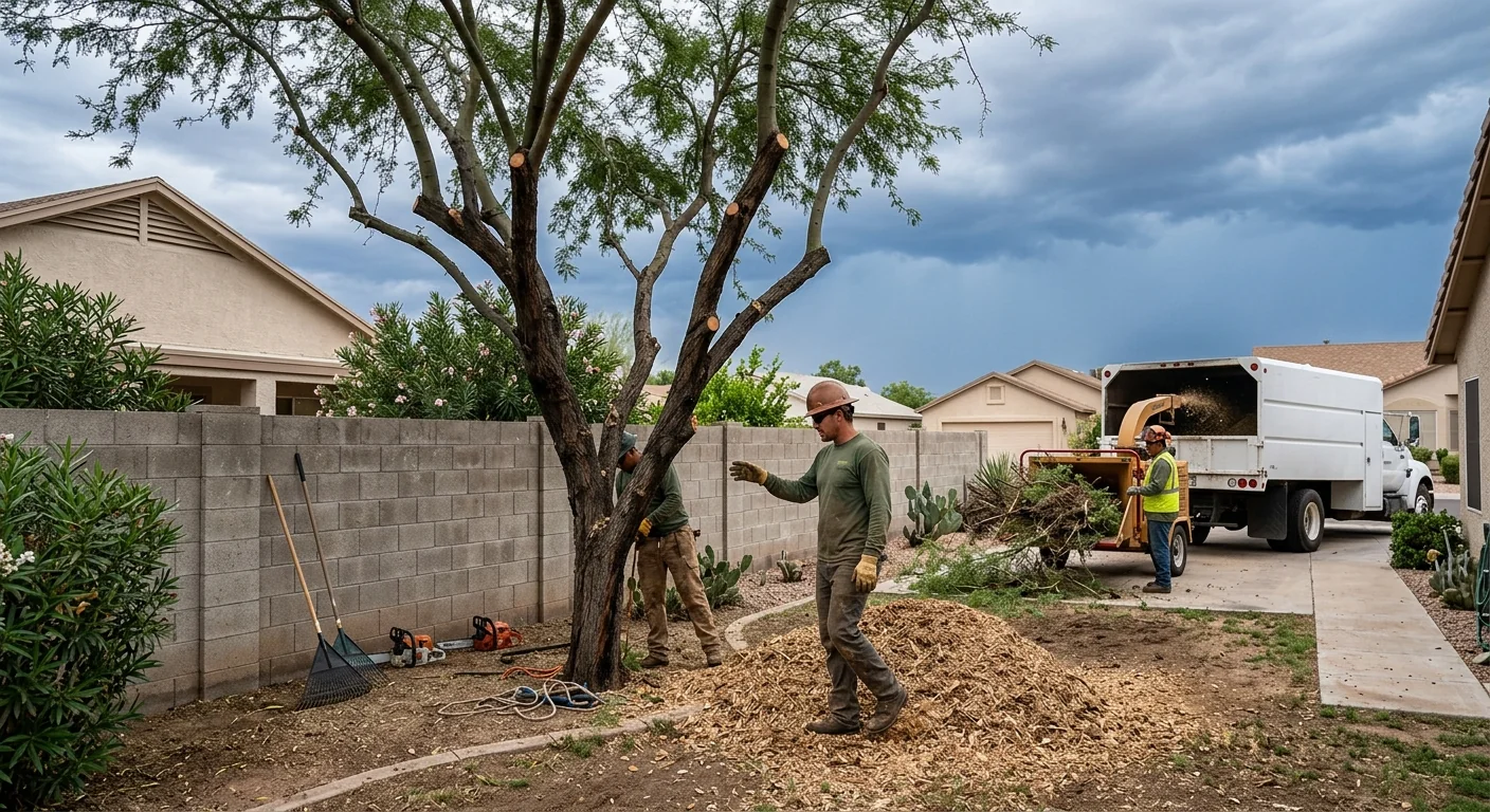 Canopy Reduction Before Monsoon Season