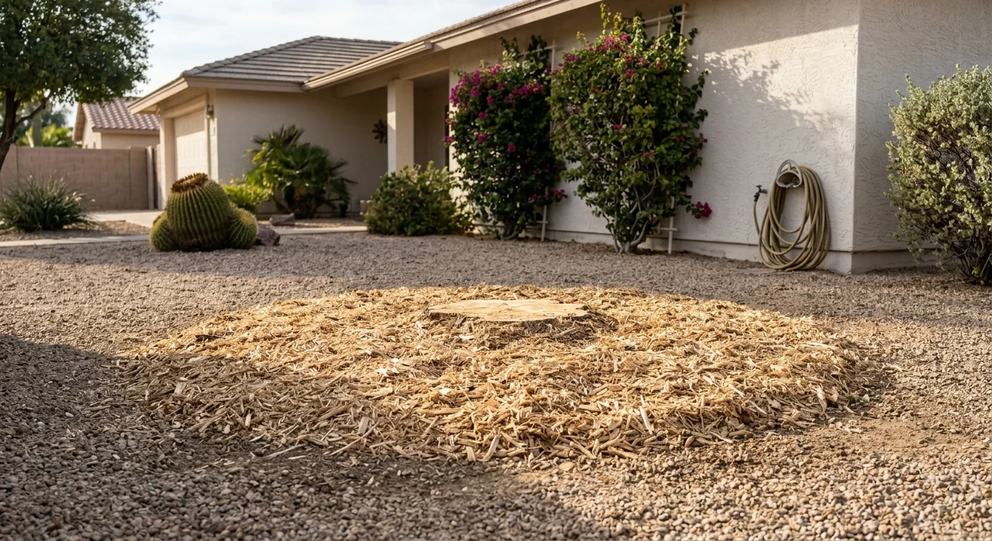 Full Removal and Stump Grinding After Root Damage